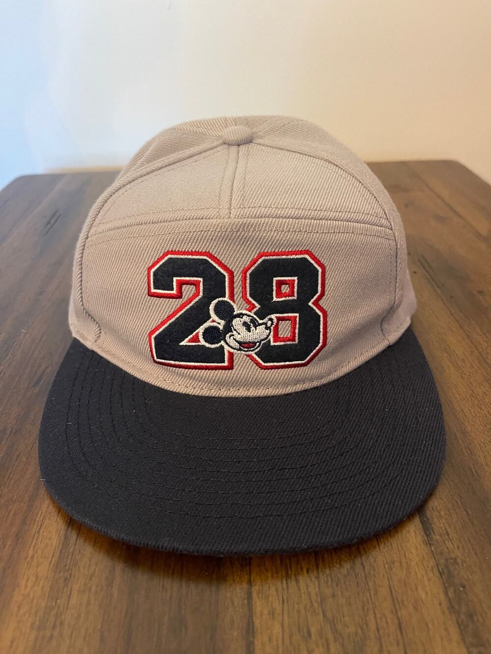 Disney Parks Mickey Mouse 28 Youth Baseball Hat Adjustable